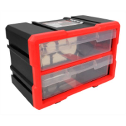 Wilmar Corp. / Performance Tool 2-Drawer Interlocking Storage