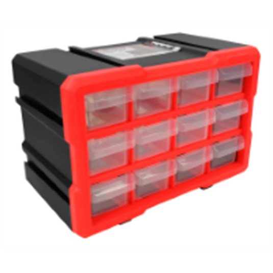 Wilmar Corp. / Performance Tool 12-Drawer Interlocking Storage