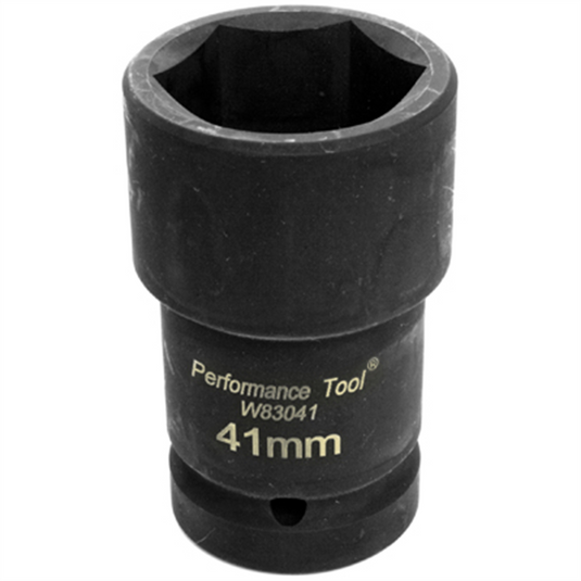 Wilmar Corp. / Performance Tool 1"" DR Budd Wheel Socket 41MM