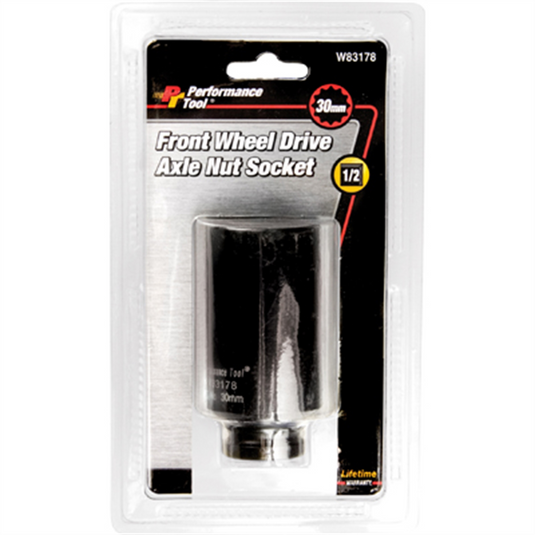 Wilmar Corp. / Performance Tool 30mm 12pt Axle Nut Socket