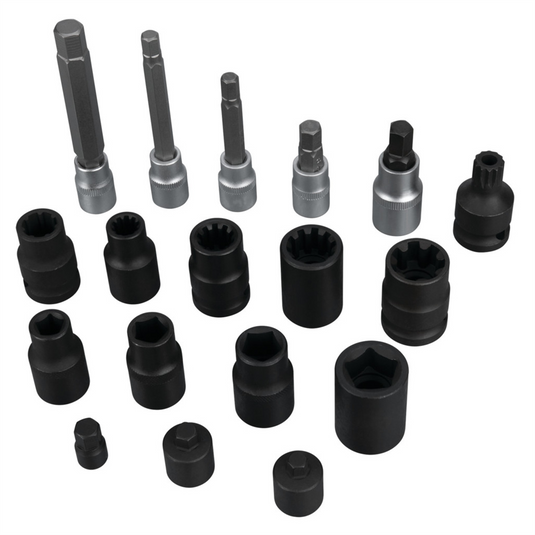 Wilmar Corp. / Performance Tool 18 pc. Brake Caliper Socket Set