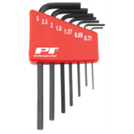 Wilmar Corp. / Performance Tool 7pc SAE Micro Hex Key Set