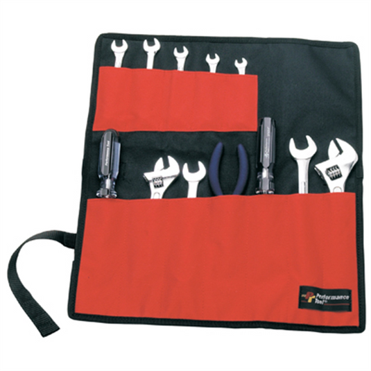 Wilmar Corp. / Performance Tool 12 Pocket Roll-Up Tool Pouch