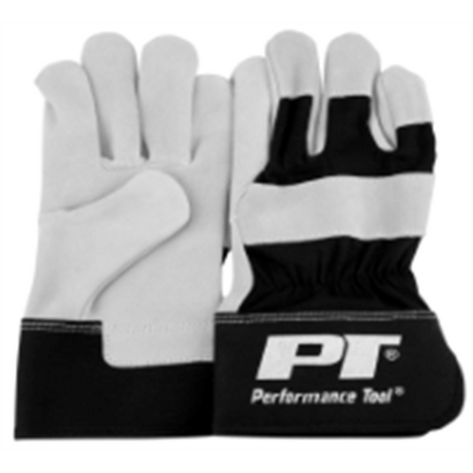 Wilmar Corp. / Performance Tool PT Leather Work Gloves - 3 pair