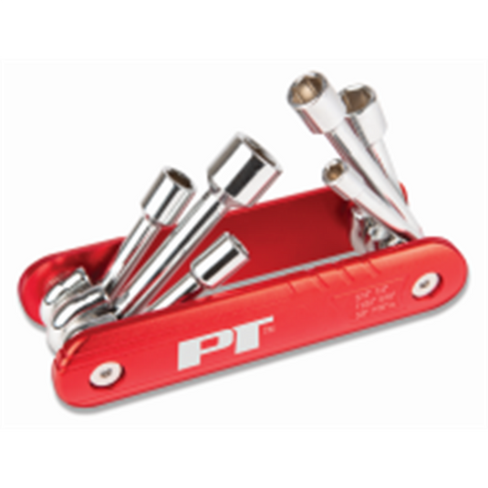 PT Power 6pc SAE Folding Nut-Driver Set