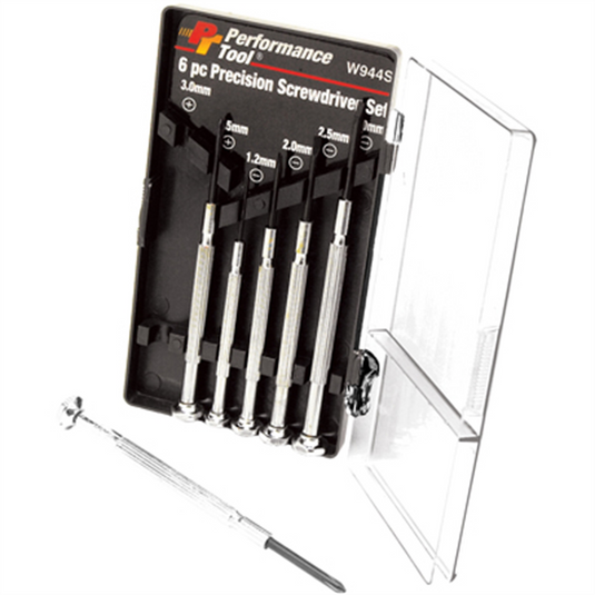 Wilmar Corp. / Performance Tool 6 Pc Precision Scrwdrvr Set