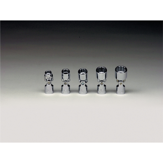 Wright Tool 1/4""Dr 12Pt StdUnvSkt Set  5Pc