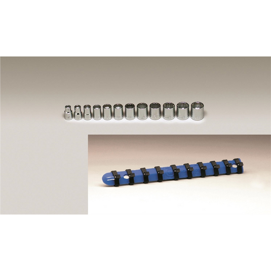 Wright Tool 3/8""Dr 12Pt Std MM Skt Set 12P