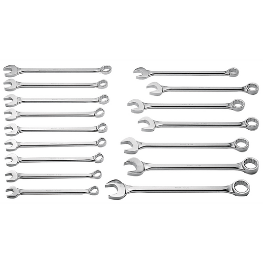 Wright Tool 12Pt Combination Wrench Set -16 Piece