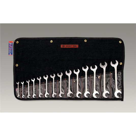 Wright Tool 15?& 60?Angle Wrench  Set 14Pc