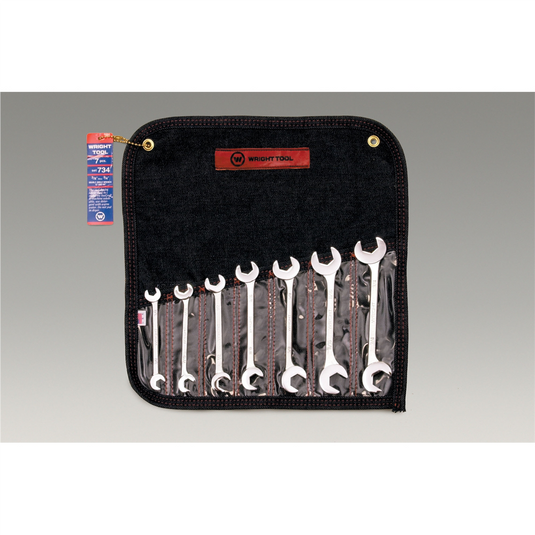 Wright Tool 15?& 60?Angle Wrench  Set 7Pc