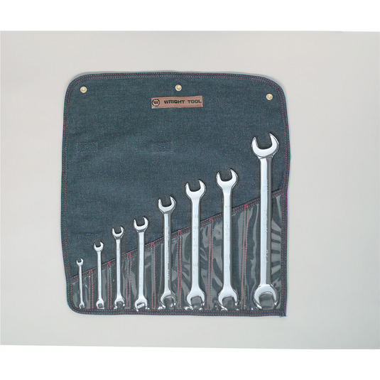 Wright Tool Wrench Set -Pol Open-End 8Pc