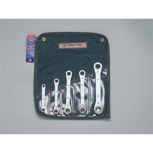 Wright Tool 12Pt RvRat Bx Wr Set Str  5Pc