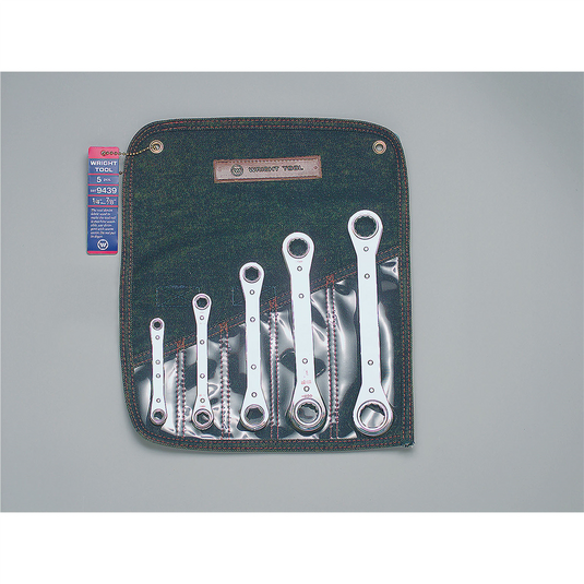 Wright Tool 12Pt RvRat Bx Wr Set Str  5Pc