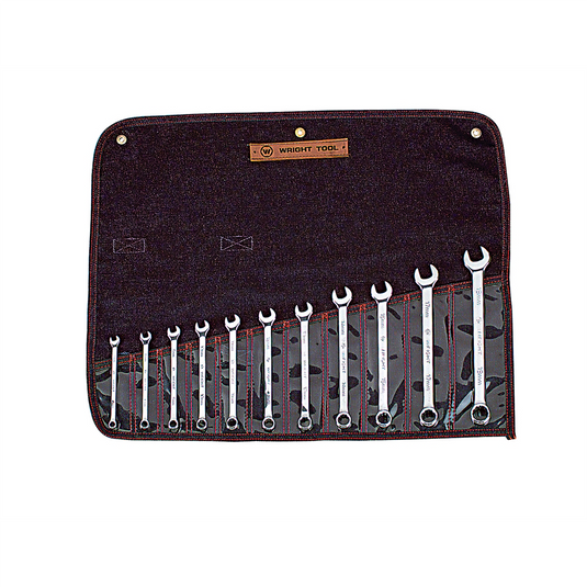 Wright Tool 11pc 12pt. Metric Full Polished Comb Wrench Set