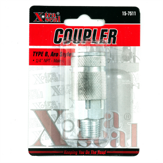 X-tra Seal 1/4"" MALE ARO COUPLER