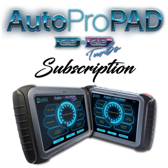 Xtool USA AutoProPAD G2/G2 Turbo ?Updates; Support & Extended Warranty Subscription