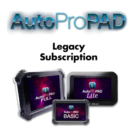 Xtool USA AutoProPAD Lite/Full/Basic Updates & Support Legacy Subscription