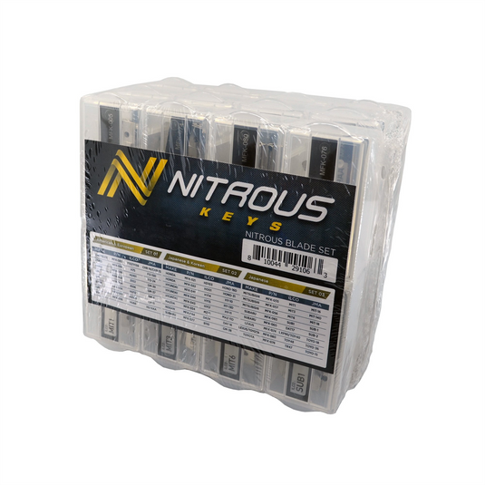Xtool USA Nitrous Keys MFK Blade Set�240 Blades (24 Types)