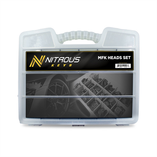Xtool USA Nitrous Keys MFK Heads Set�77 Heads (16 Types)