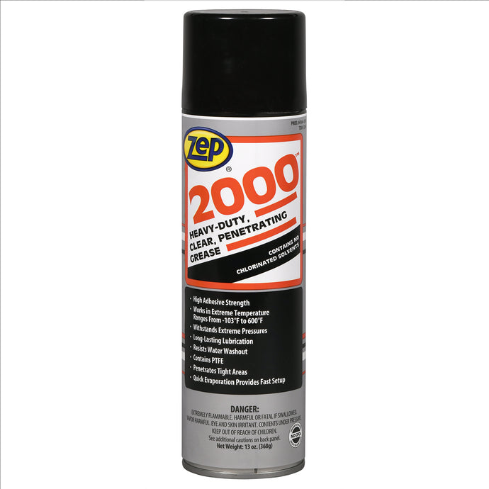 ZEP Multi Purpose Lubricant; HD; Clear; Penetrating Grease