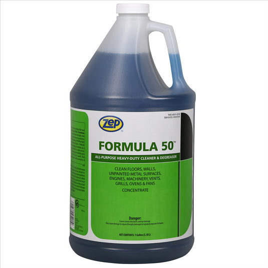 ZEP Formula 50; All-Purpose HD Cleaner & Degreaser; 1 gal.