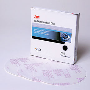 Red Abrasive Hookit™ Disc, 6 in, P800, 50 discs per box