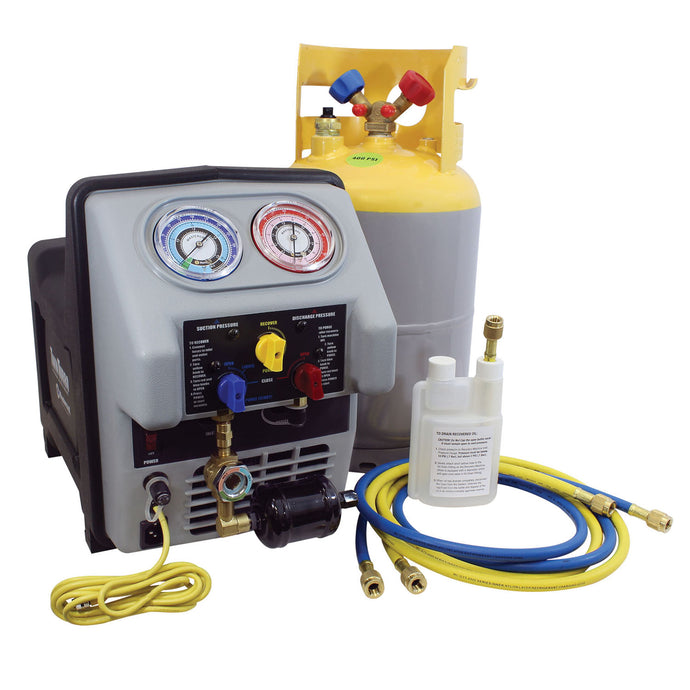 Twin Turbo Refrigerant Recovery Machine For “Refer Units”