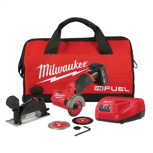 Milwaukee Tool M12 FUEL 3" COMP CUT OFF TOOL KIT