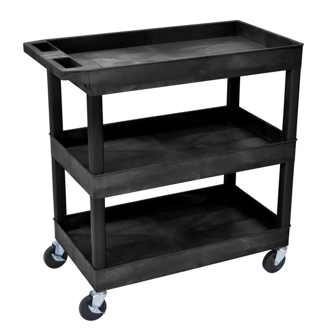 Luxor Luxor E-Series 3-Shelf Utility Cart