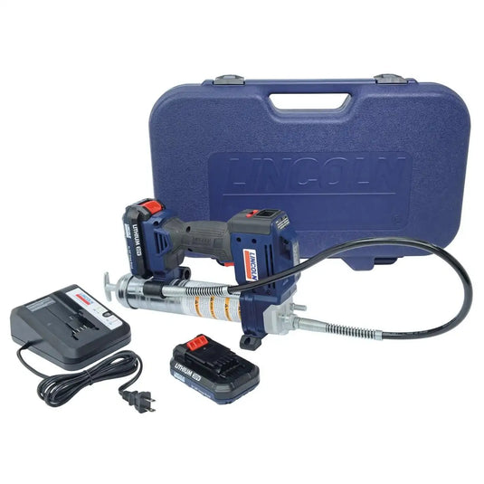 Lincoln Lubrication 20 Volt Li-Ion Powerluber Kit (Dual Battery)