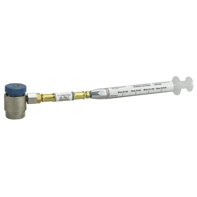 Robinair R-1234YF PAG Oil Labeled Syringe-type Injector