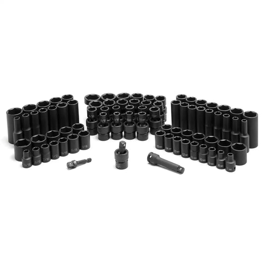 Grey Pneumatic 3/8 Drive 81pc Complete Impact Socket Set