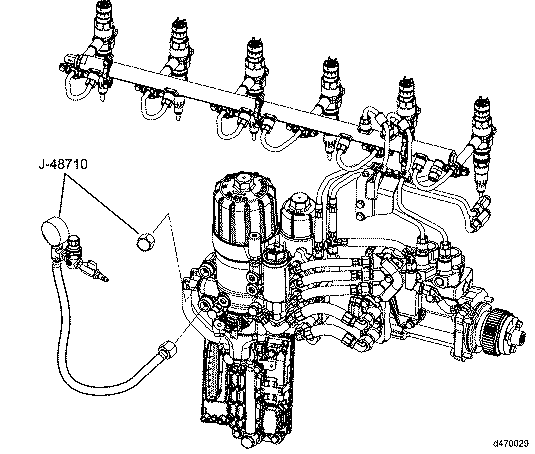 Bosch AIR PRESSURE TEST