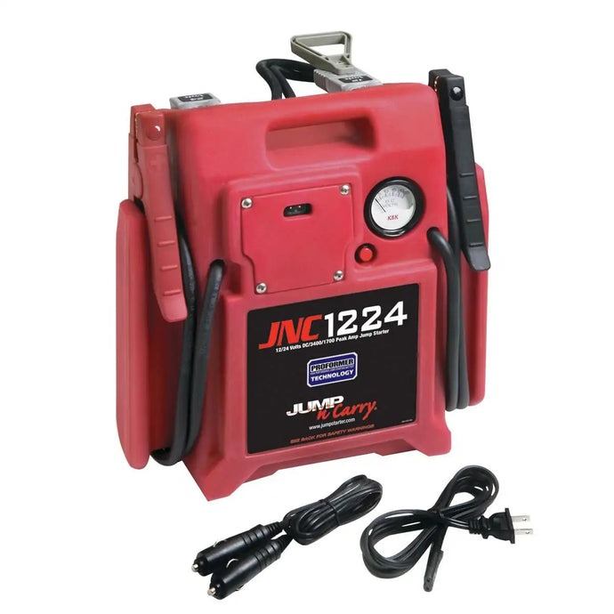 Clore Automotive Jump-N-Carry 3400 Peak Amp 12/24V Jump Starter