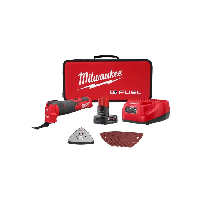 Milwaukee Tool M12 FUEL OSCILLATING MULTI TOOL KIT