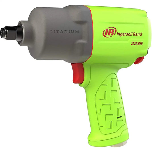 Ingersoll Rand 1/2" Air Impact Wrench, High Visibility Green